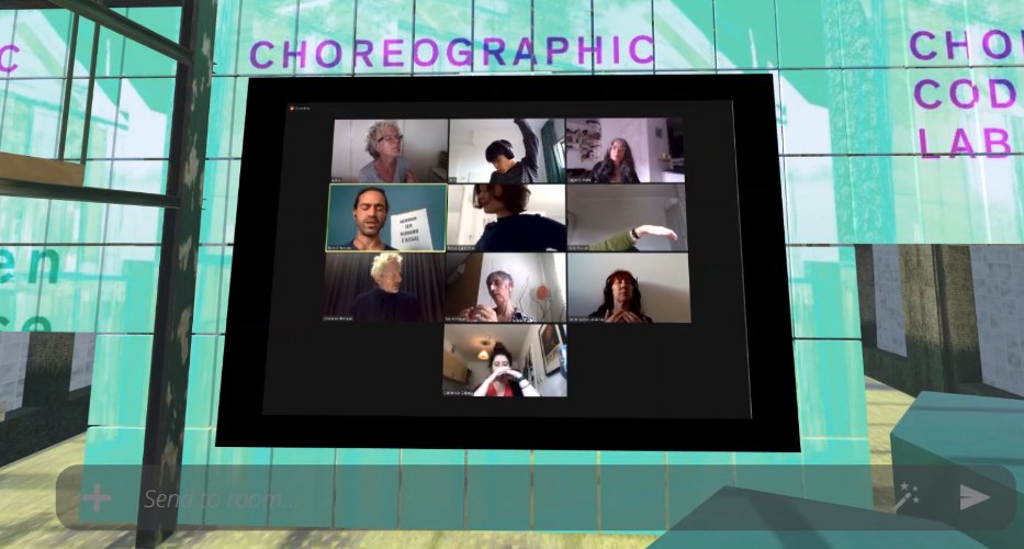 Choreographic Coding Lab Online at NODE20